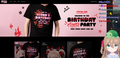 Evil Neuro merch site screenshot.png
